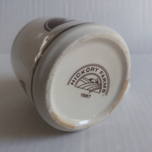 1987 HICKORY FARMS Coffee MUG Sailboat Vintage CUP - Picture 2 of 3